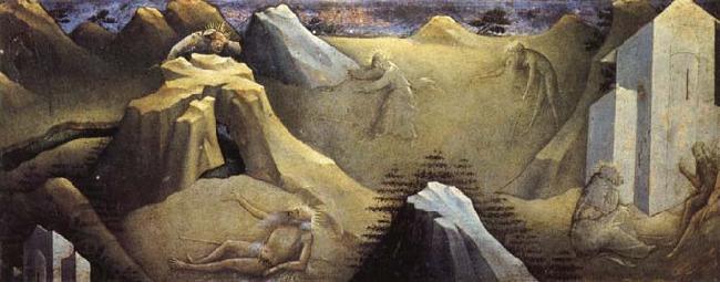 Lorenzo Monaco Scene from the Life of St.Onuphrius China oil painting art